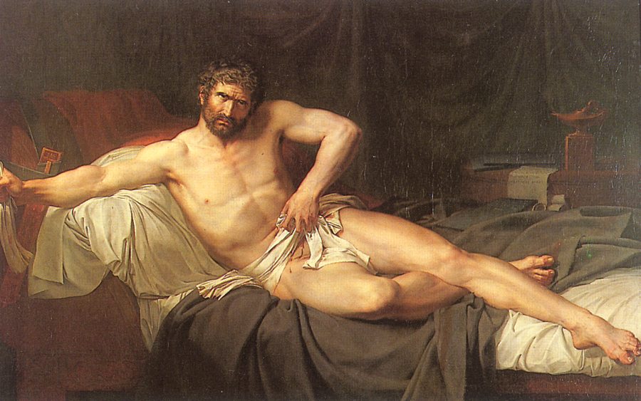 Death of Cato of Utica